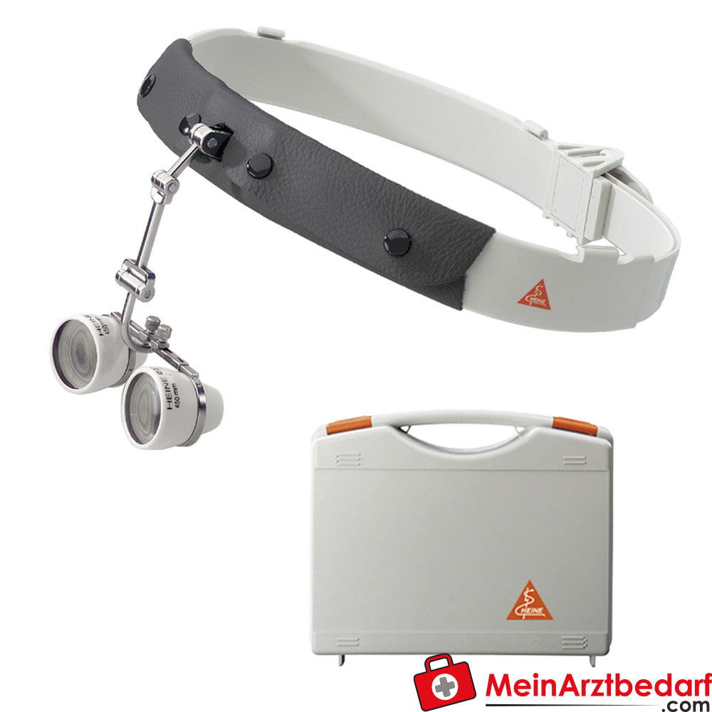 HEINE C2.3 Binokularlupe / 450 Kopfbandlupe.