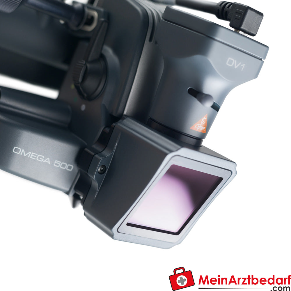 HEINE Omega 500 LED mit DV1 digitaler Videokamera.