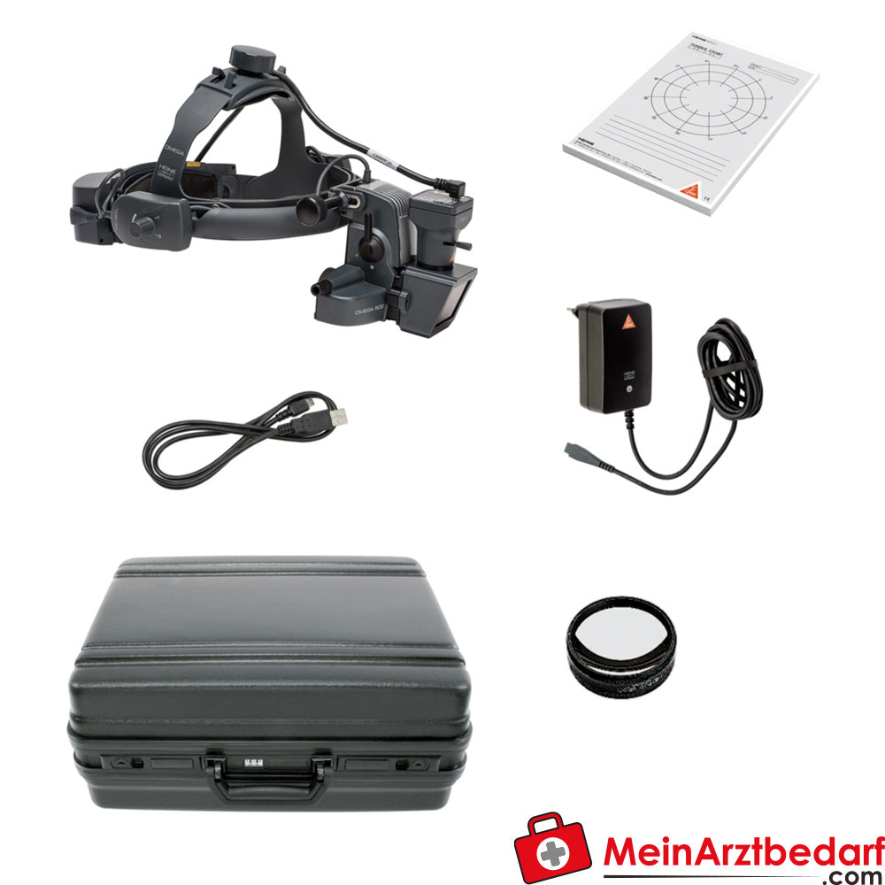 HEINE Omega 500 LED mit DV1 digitaler Videokamera.