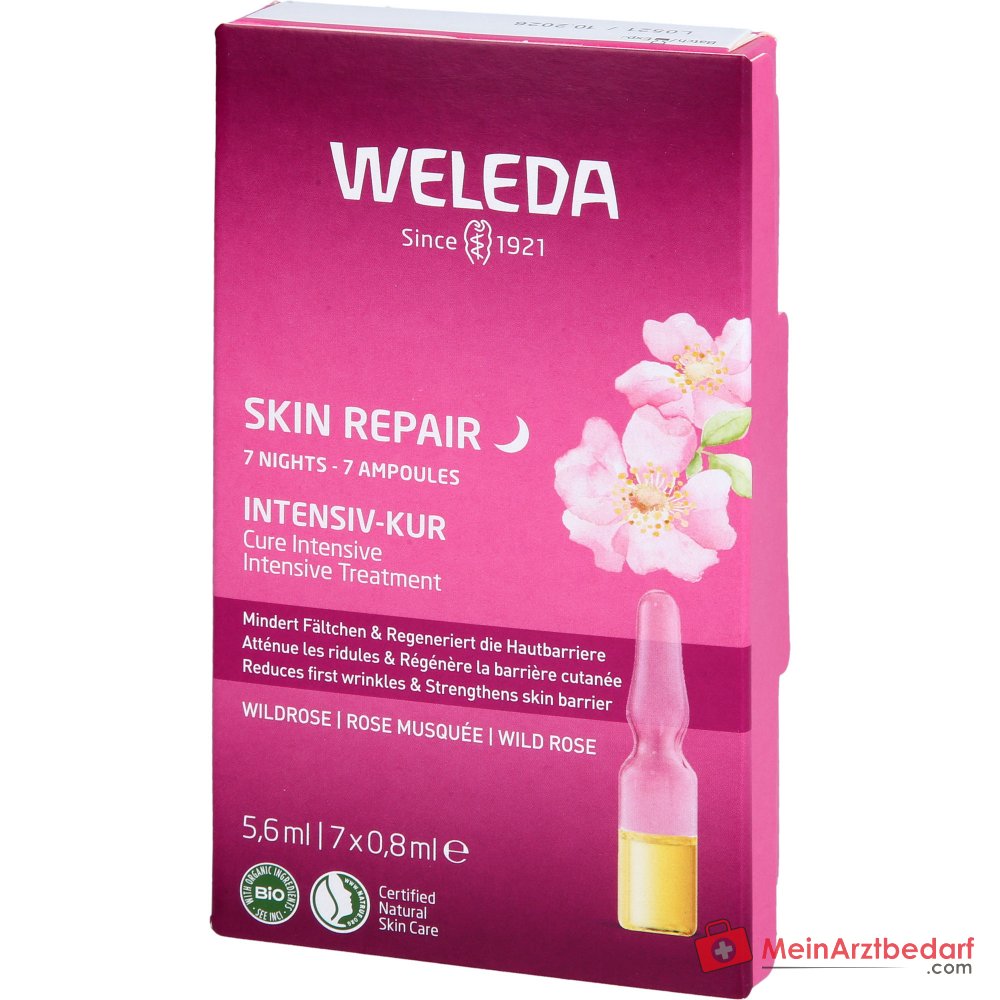 Ampoules de cure intensive Weleda Skin Repair, 7 pièces (5,6 ml)