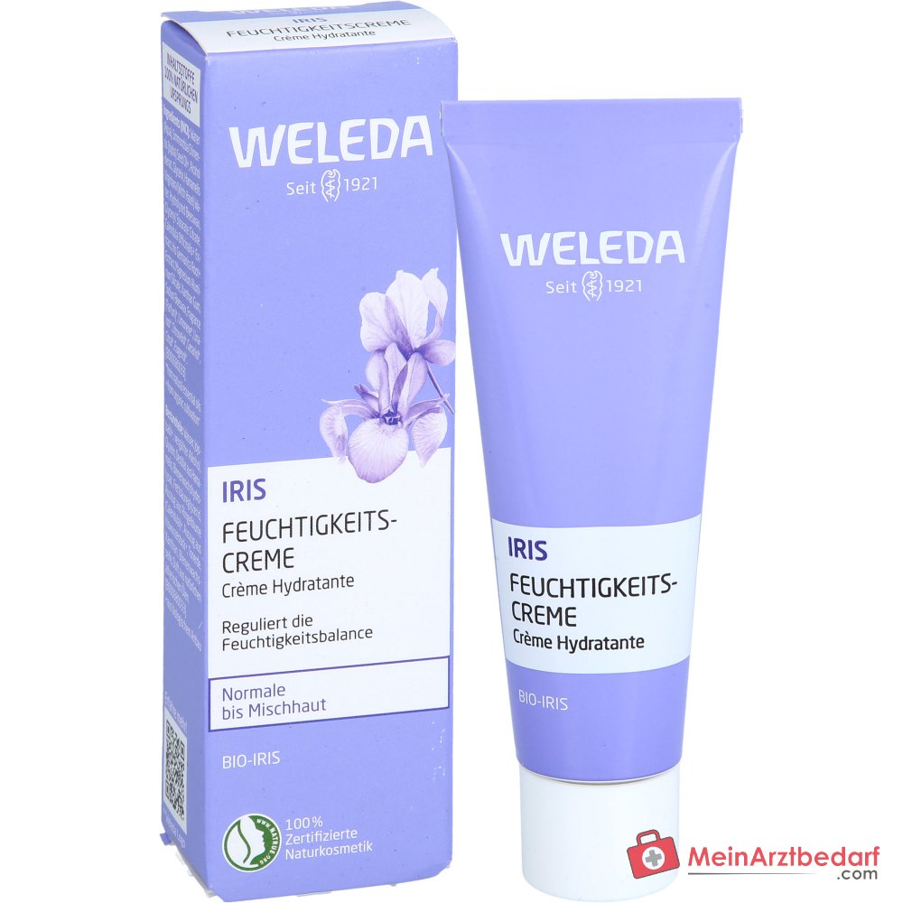 Crema Hidratante Iris Weleda, 30 ml