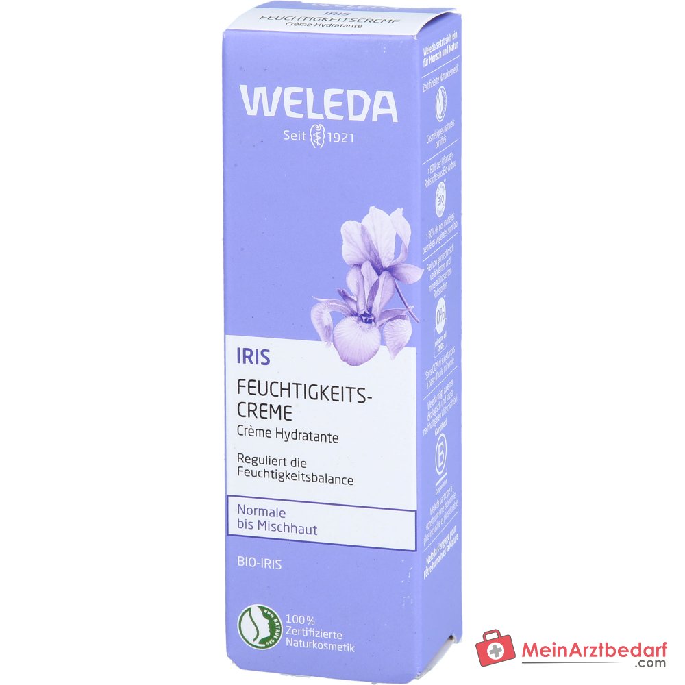 Crema Hidratante Iris Weleda, 30 ml