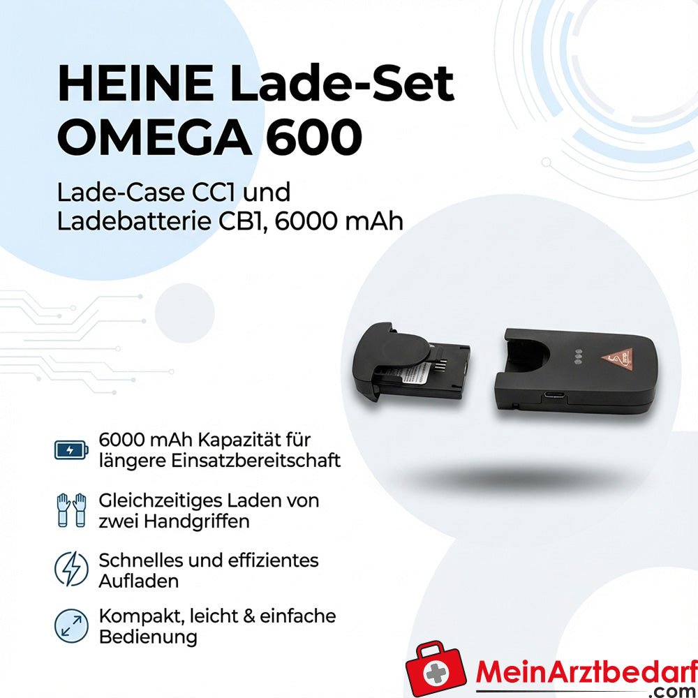 HEINE OMEGA 600 Lade-Set
