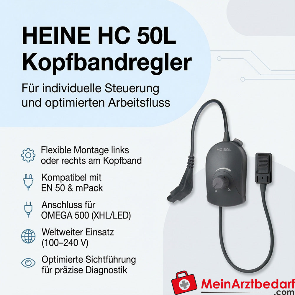 HEINE HC 50L Kopfbandregler