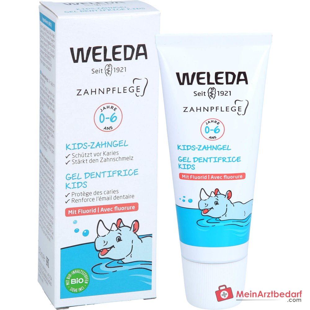Weleda Kids-tandgel met natriumfluoride tandgel, 50 ml