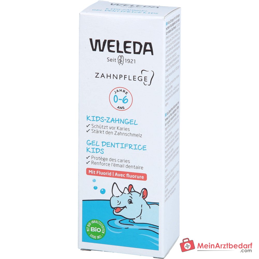 Weleda Kids-tandgel met natriumfluoride tandgel, 50 ml