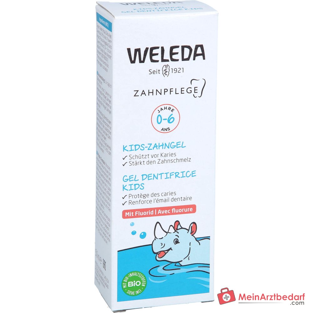 Weleda Kids-tandgel met natriumfluoride tandgel, 50 ml