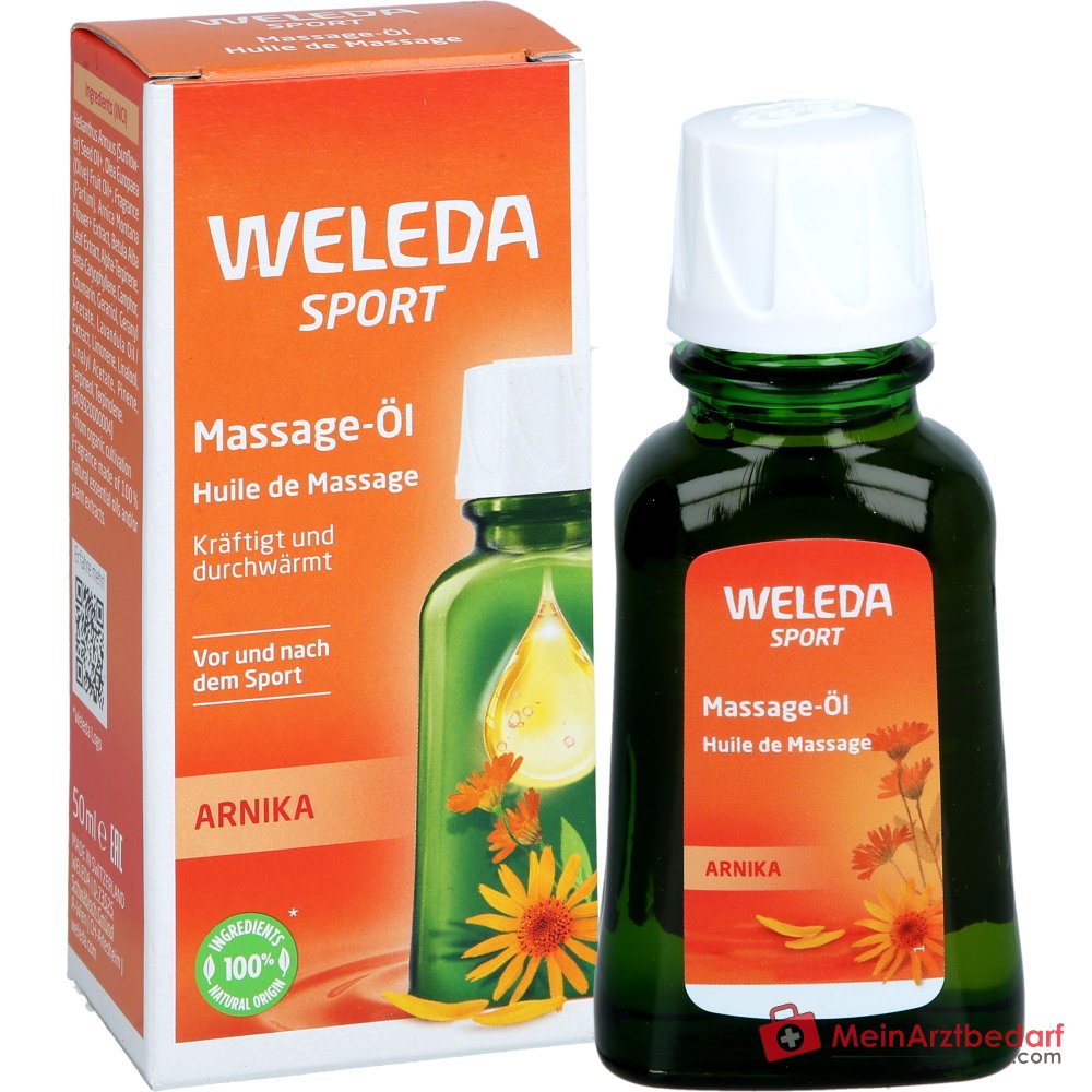 Aceite de Masaje Deportivo de Árnica Weleda, 50 ml