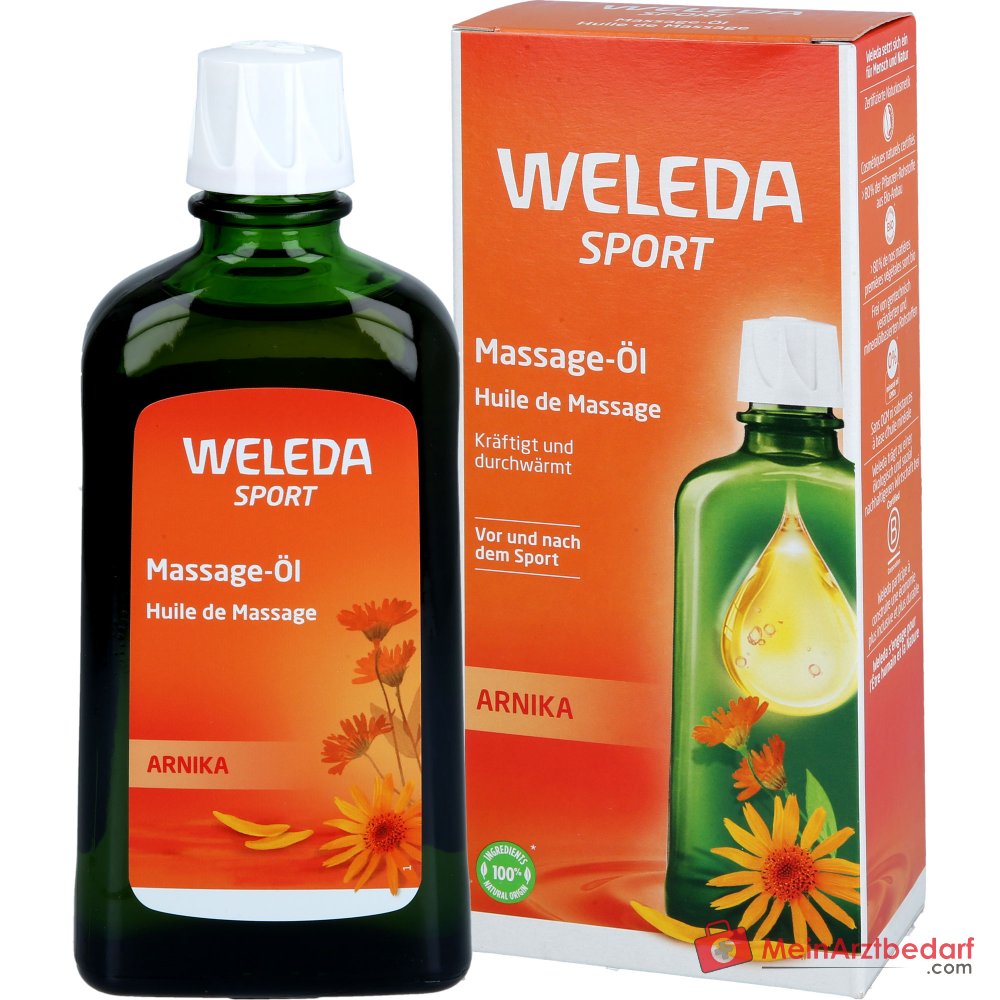 Weleda Olejek do masażu sportowego z arniką, 200 ml