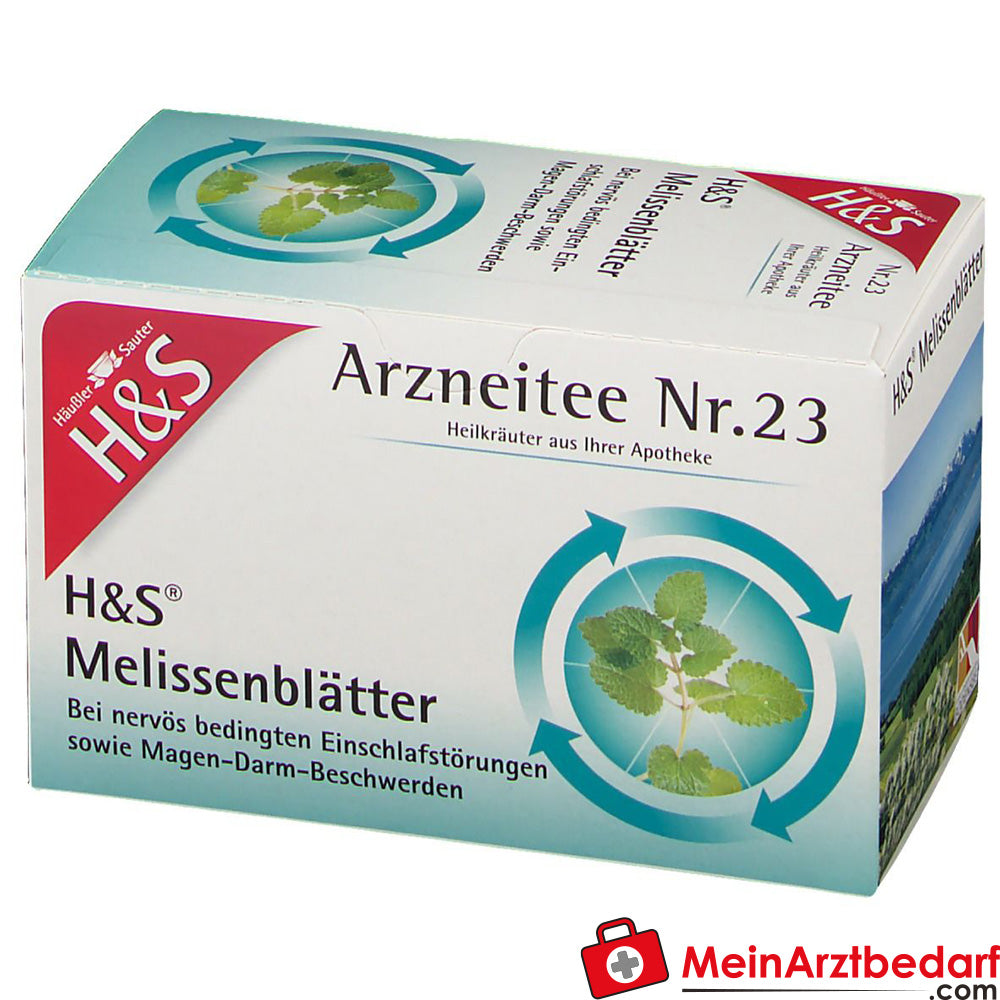 H&S Melissenblätter Nr. 23.