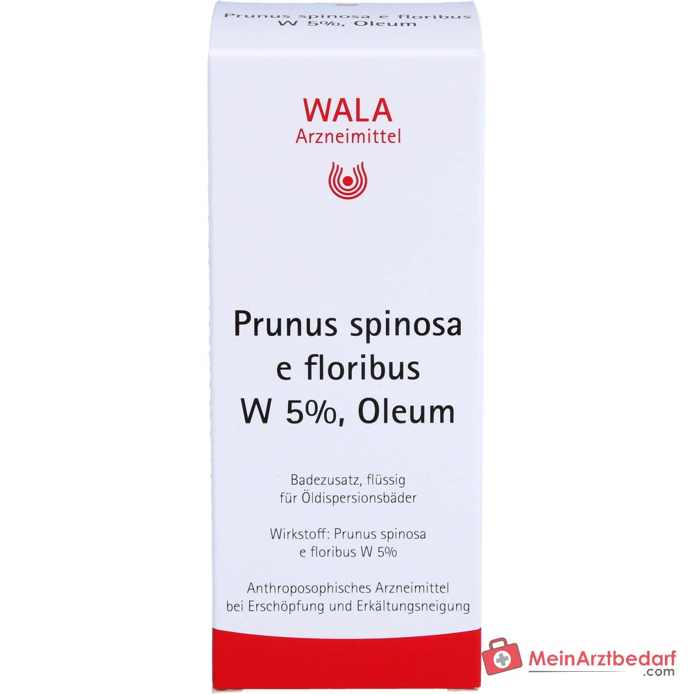 Huile de bain aux fleurs de prunellier Prunus spinosa WALA, 100 ml
