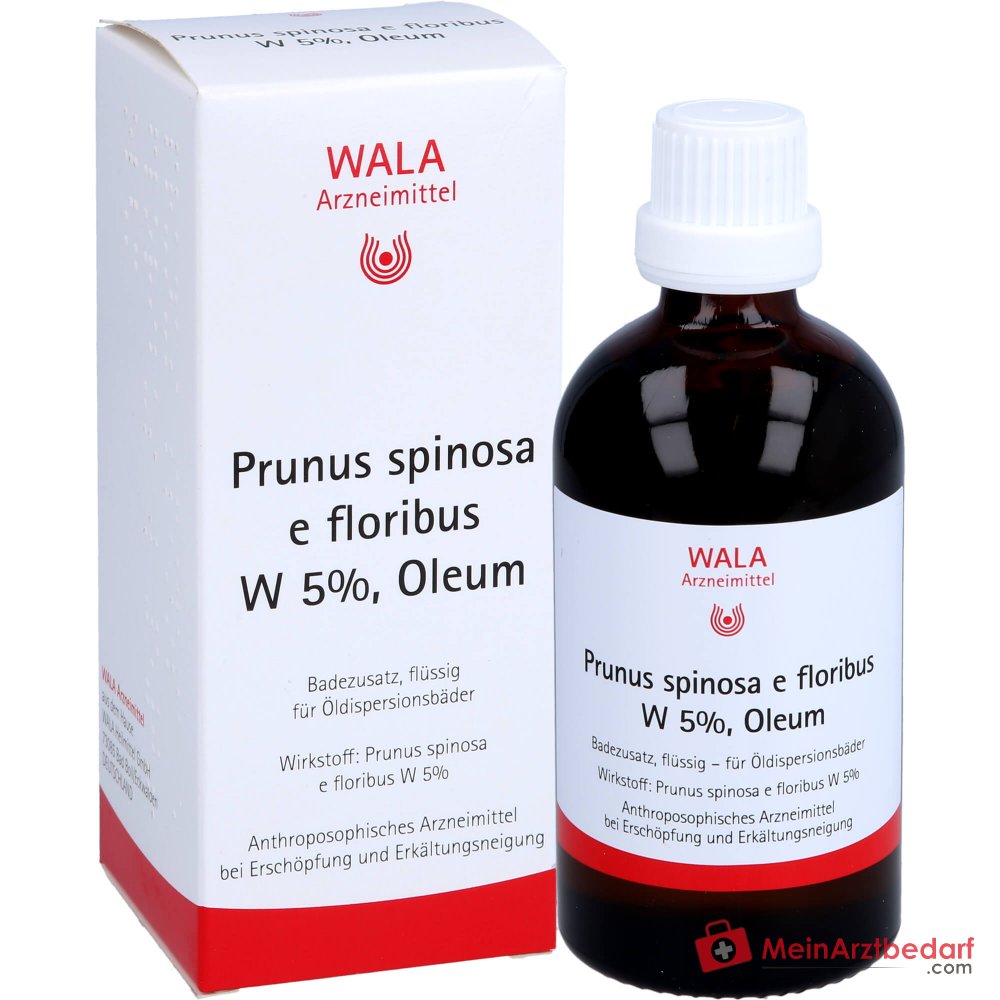 WALA Prunus spinosa olej do kąpieli z kwiatami tarniny, 100 ml