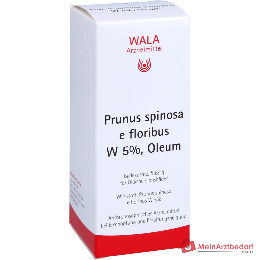 WALA Prunus spinosa olej do kąpieli z kwiatami tarniny, 100 ml