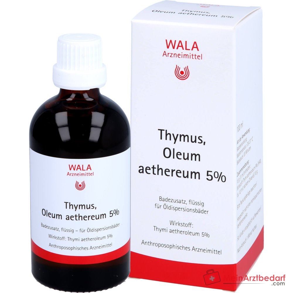 WALA Thymus Oleum aethereum 5% olejek tymiankowy do kąpieli, 100 ml