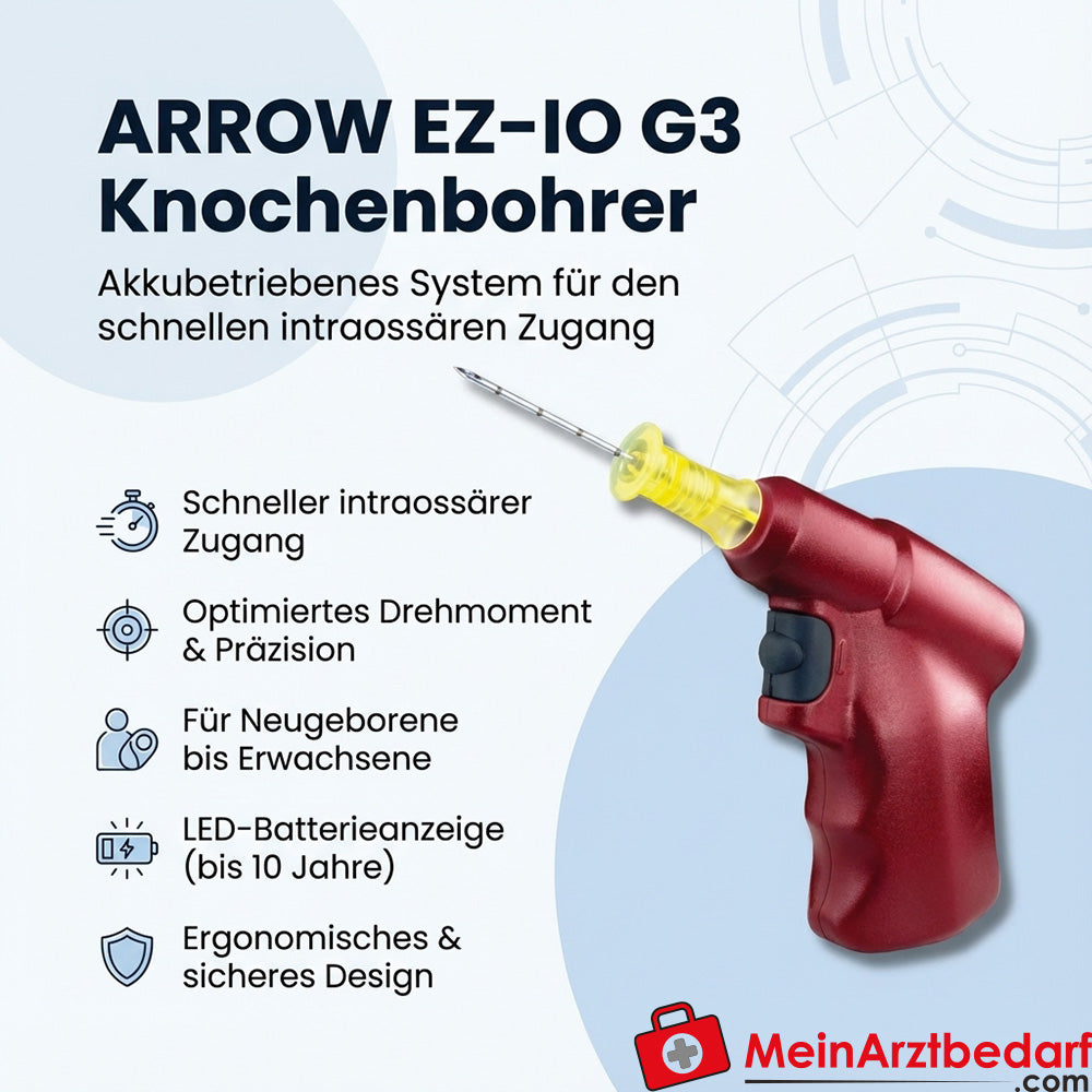 Wiertło kostne Arrow EZ-IO G3 do dostępu doszpikowego