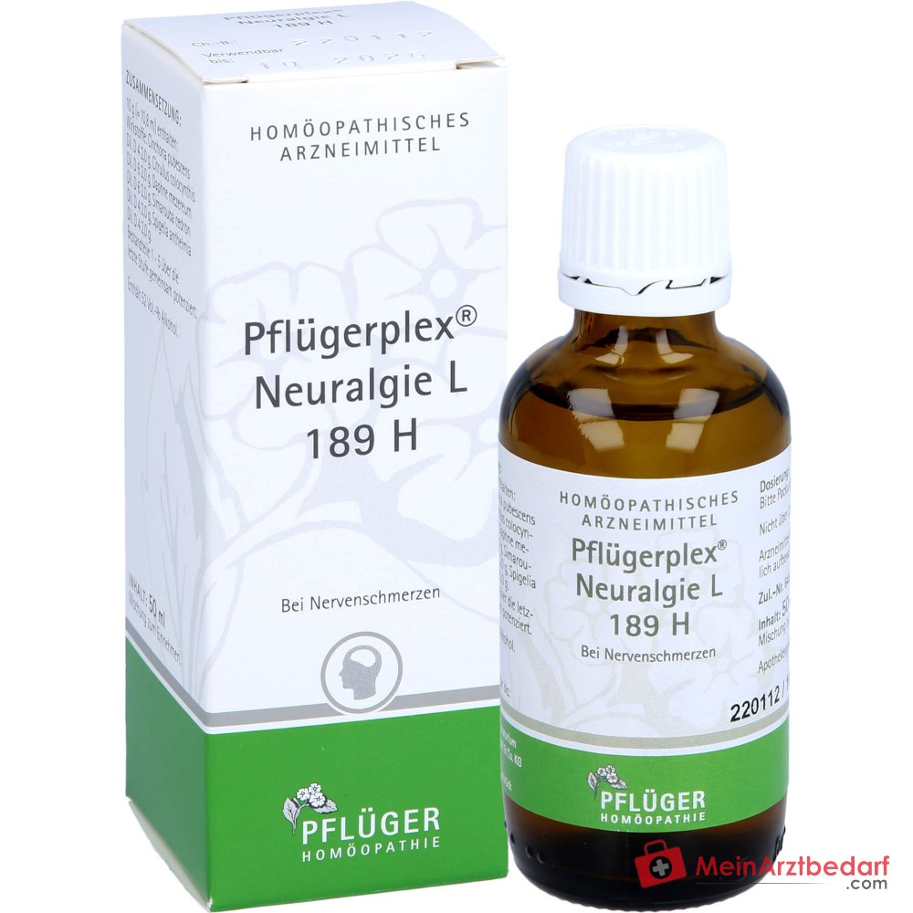 Pflügerplex Neuralgie L 189 H combinatiehomeopathisch middel oplossing 50 ml