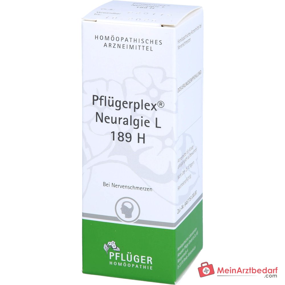 Pflügerplex Neuralgie L 189 H combinatiehomeopathisch middel oplossing 50 ml