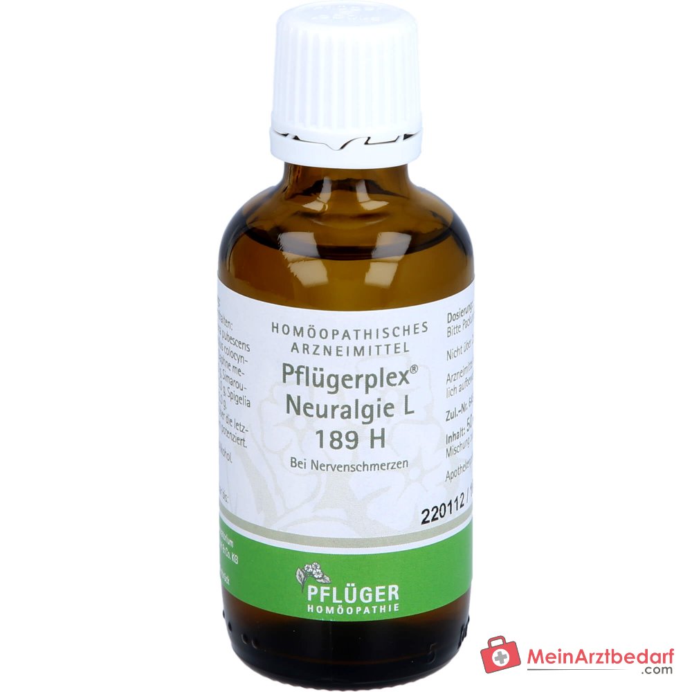 Pflügerplex Neuralgie L 189 H combinatiehomeopathisch middel oplossing 50 ml