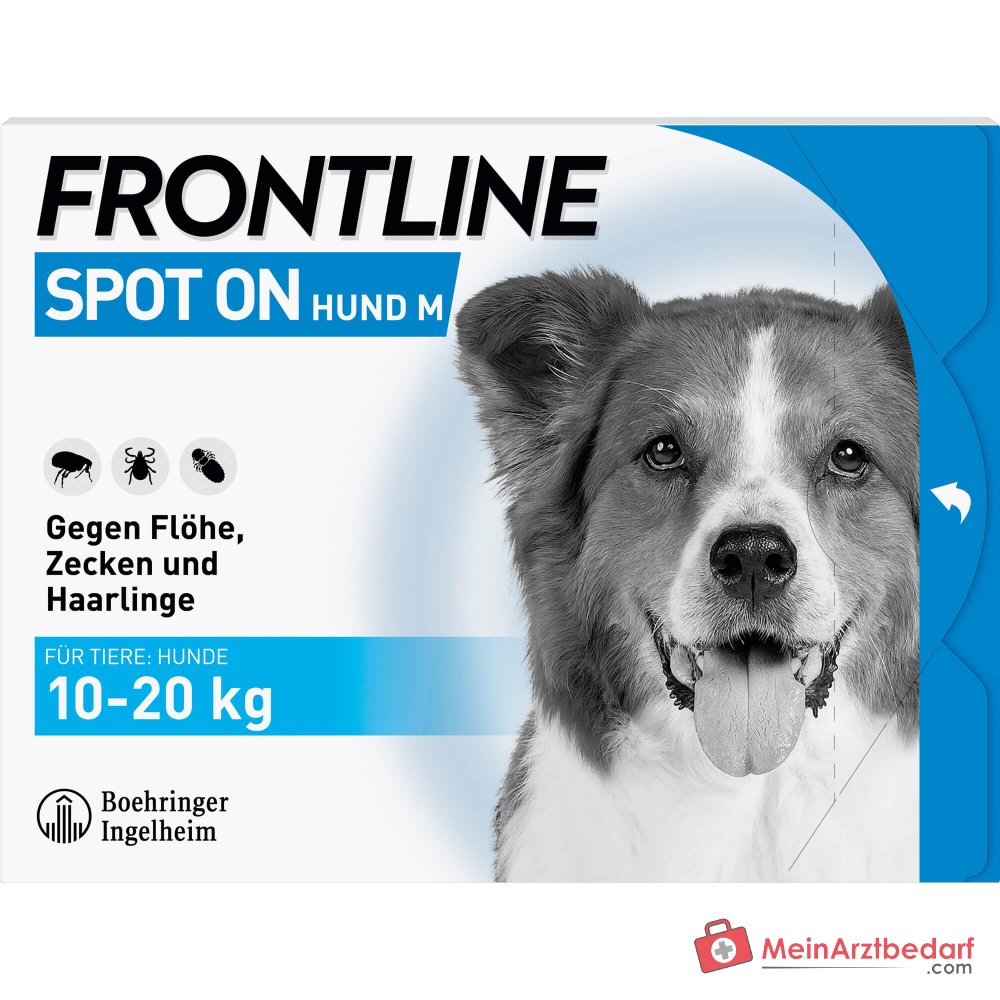 Frontline Spot On Fipronil Pipettes 6 pièces pour chiens 2-40 kg