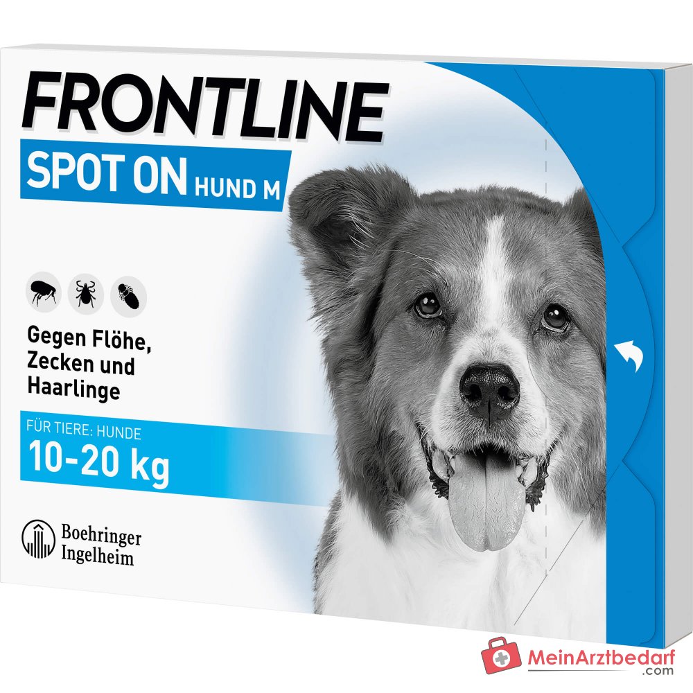 Frontline Spot On Fipronil Pipettes 6 pièces pour chiens 2-40 kg