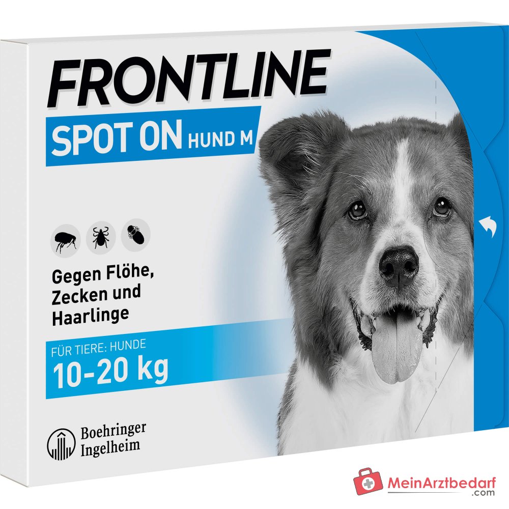 Frontline Spot On Fipronil Pipettes 6 pièces pour chiens 2-40 kg