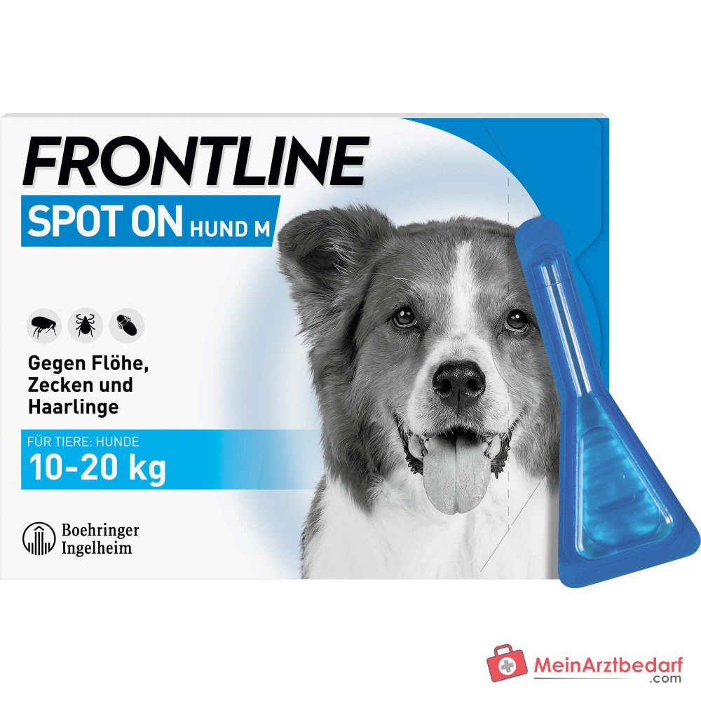 Frontline Spot On Fipronil Pipettes 6 pièces pour chiens 2-40 kg