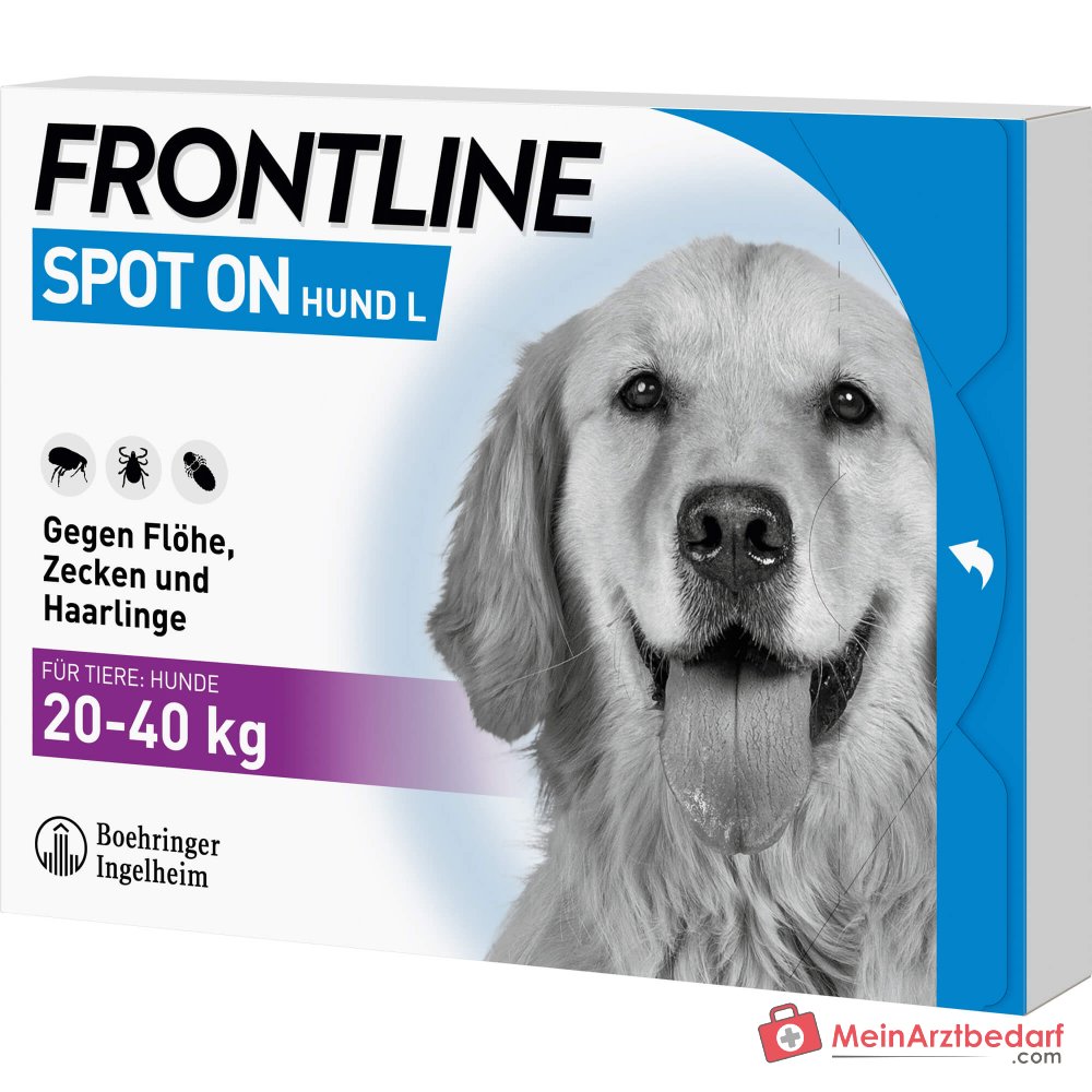 Frontline Spot On H40 Fipronil pipetten 6 stuks