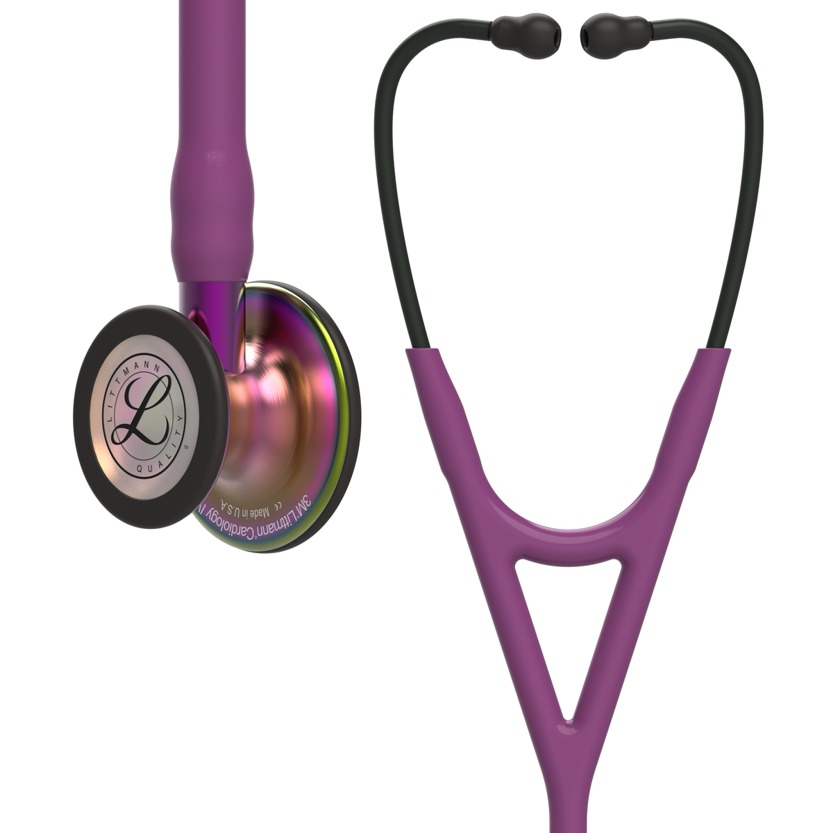 Stéthoscope Littmann Cardiology IV en acier inoxydable, double fréquence, pour adultes & enfants, Stem-Edition