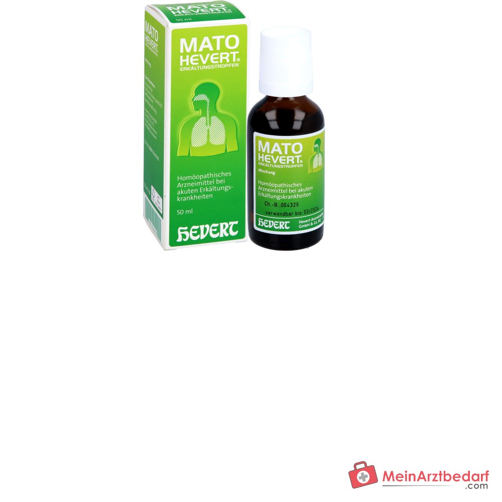 Hevert Mato Hevert krople na przeziębienie, 50 ml