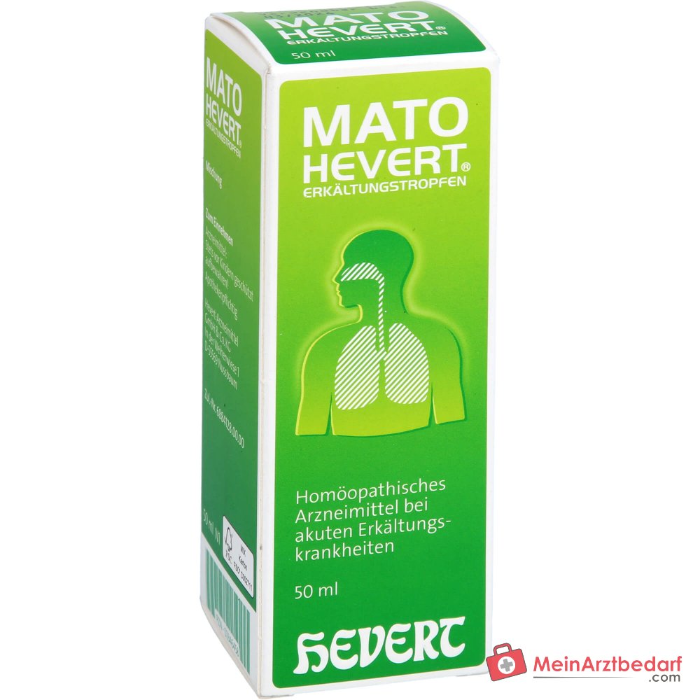 Hevert Mato Hevert krople na przeziębienie, 50 ml
