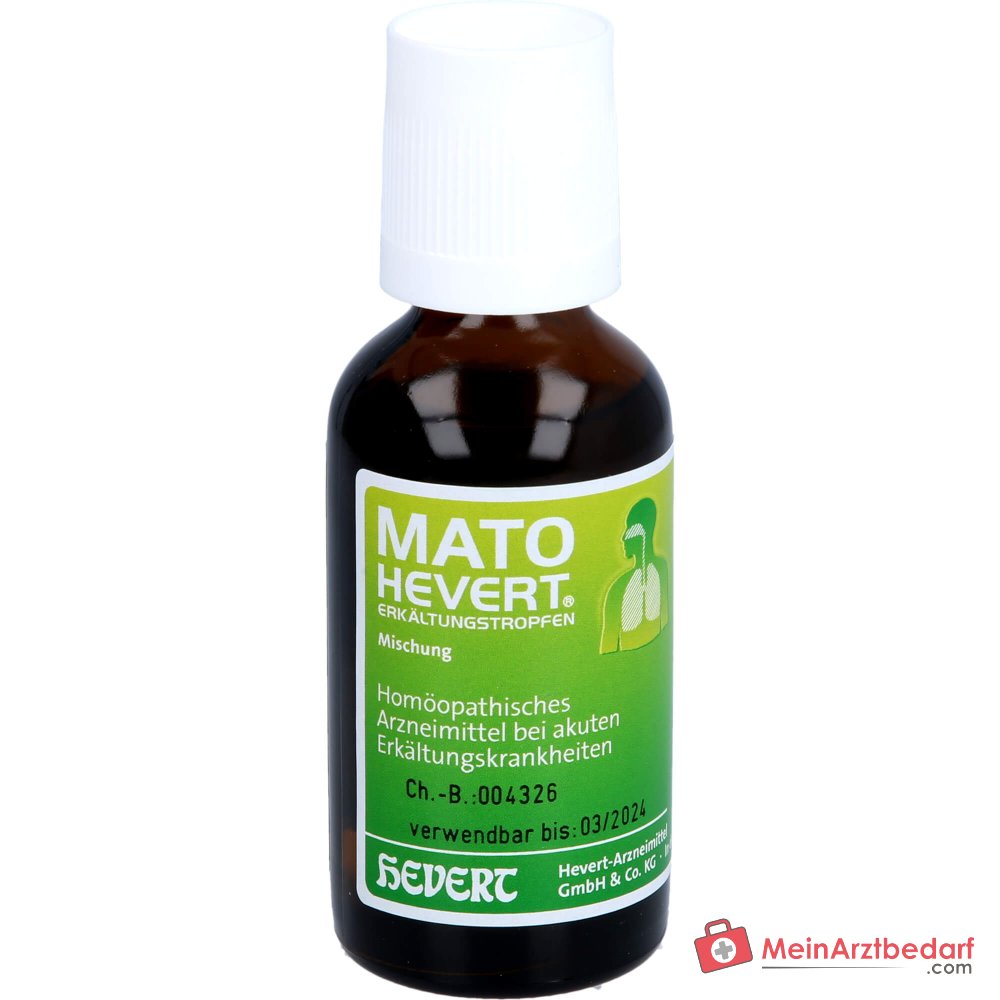 Hevert Mato Hevert krople na przeziębienie, 50 ml