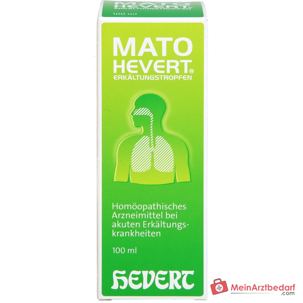 Hevert Mato Hevert Erkältungstropfen Tropfen, 100 ml