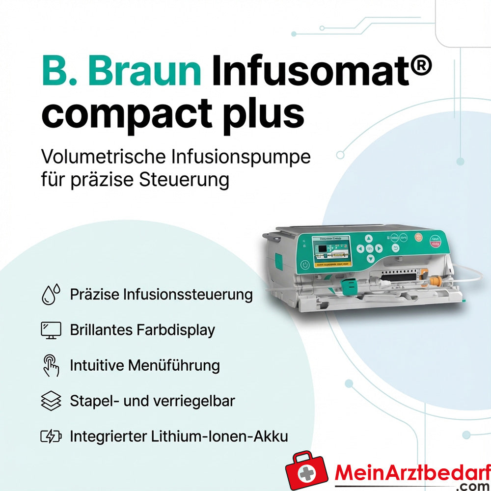 B. Braun Infusomat compact plus pompe volumétrique Batterie Li-Ion