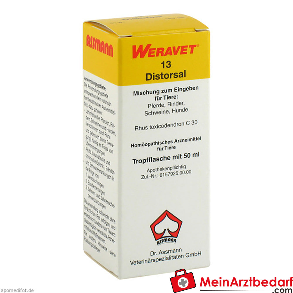 Distorsal 13 vétérinaire 20 ml