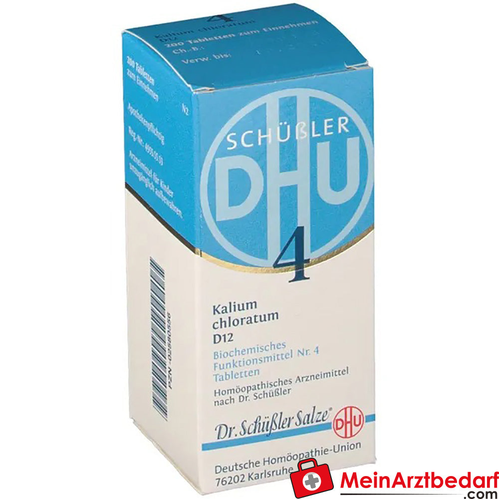 DHU Schüßler-Salz Nr. 4® Kalium chloratum D12.