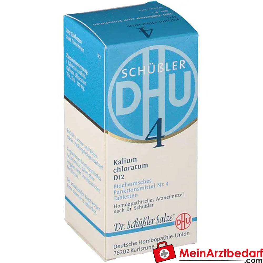 DHU Schüßler-Salz Nr. 4® Kalium chloratum D12.