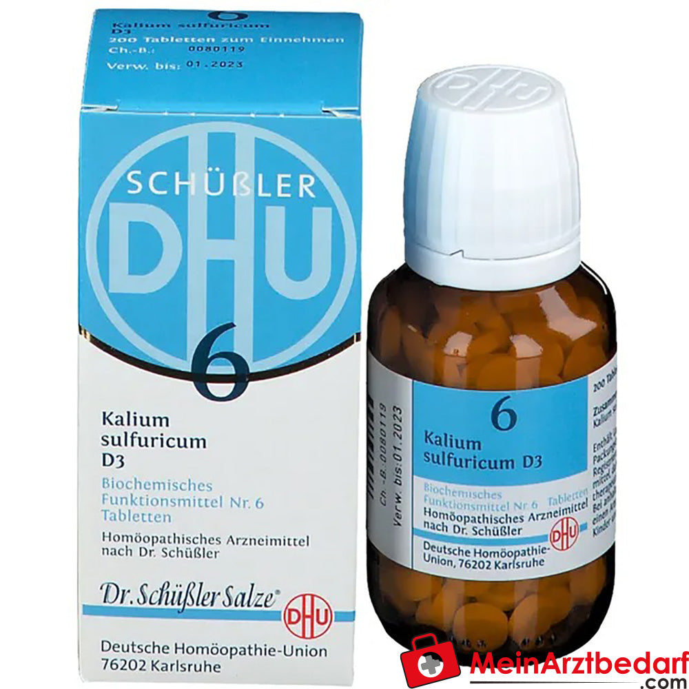 DHU Schüßler-Salz Nr. 6® Kalium sulfuricum D3.