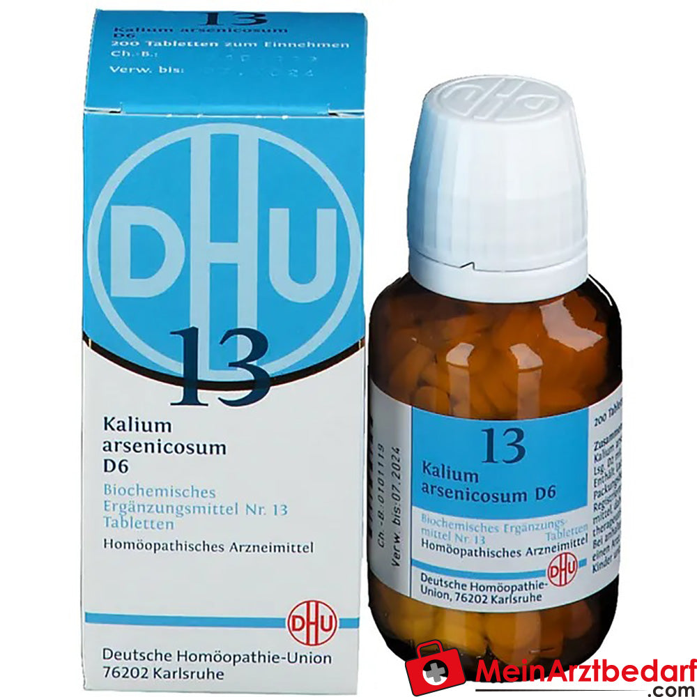 DHU Biochemie 13 Kalium arsenicosum D6.