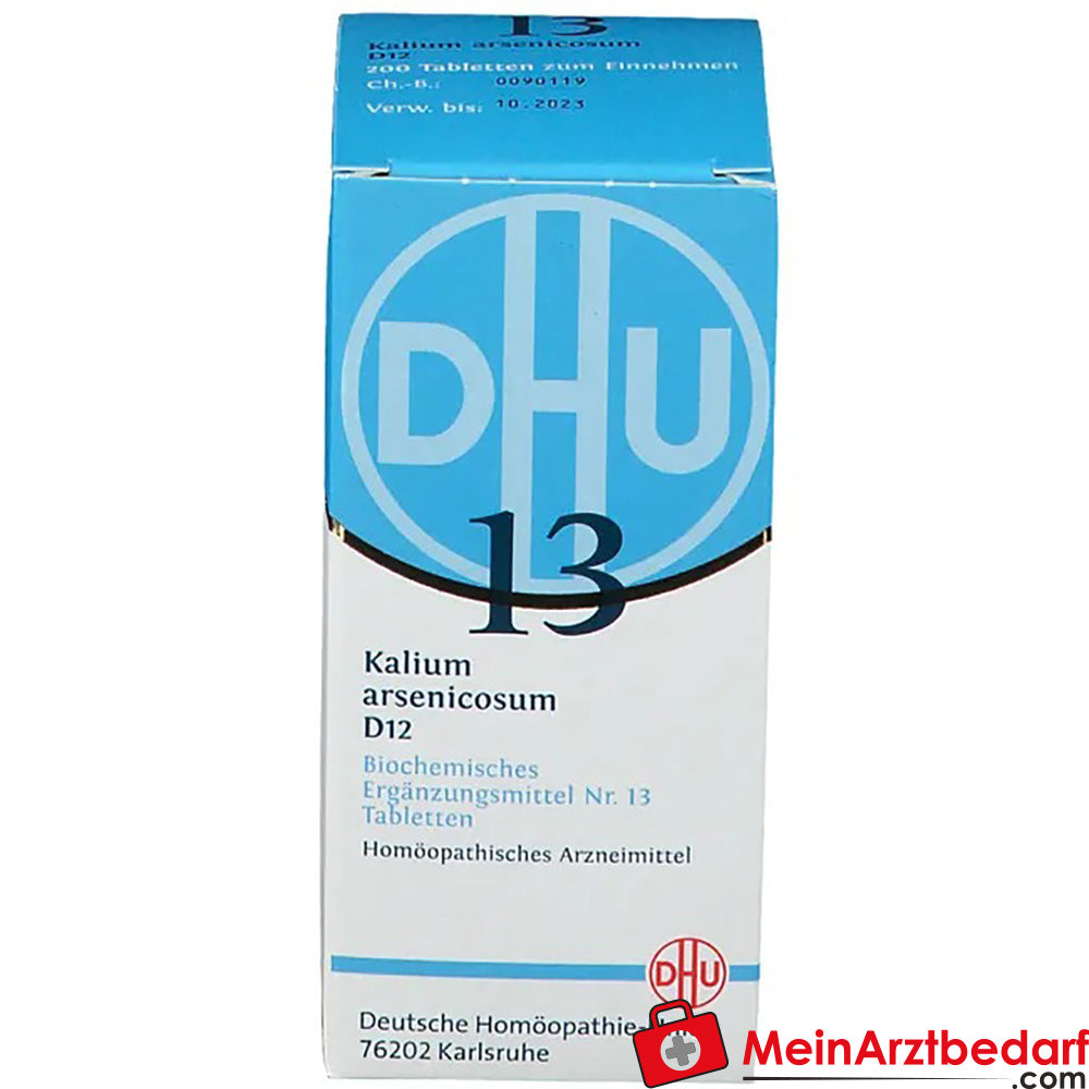 DHU Biochemie 13 Kalium arsenicosum D12.