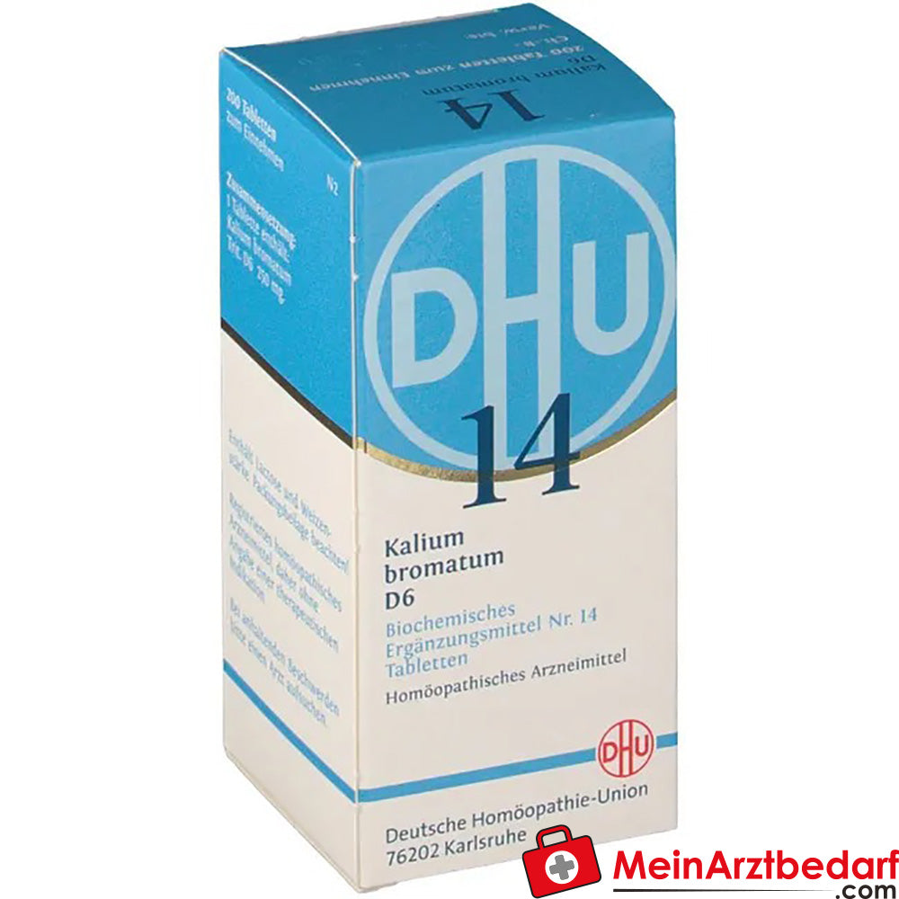 DHU Biochemie 14 Kalium bromatum D6.
