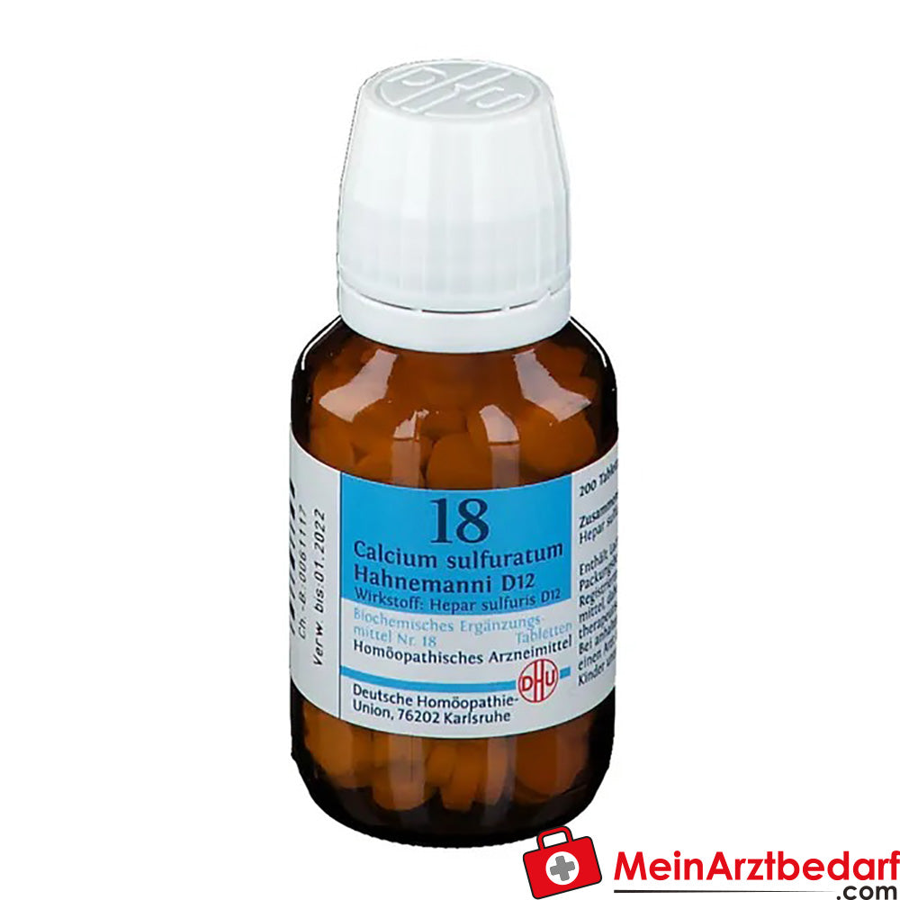 DHU Biochemie 18 Calcium sulfuratum D12.