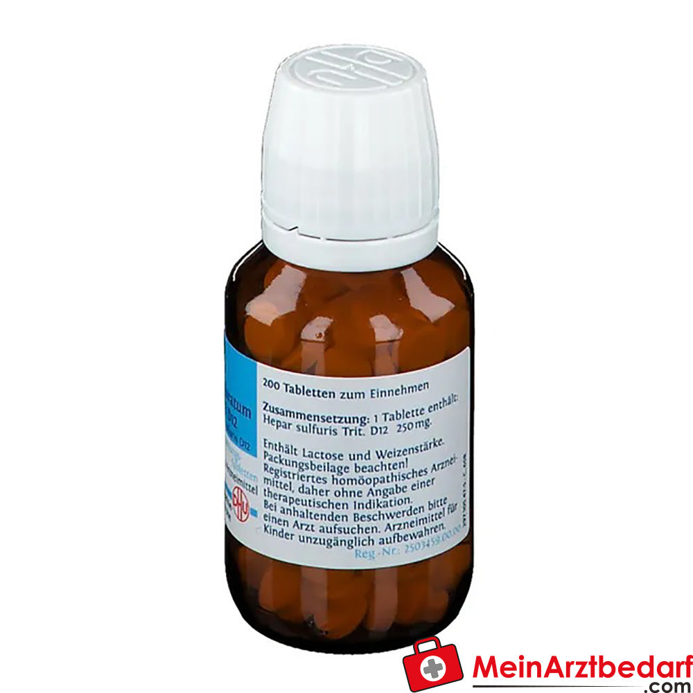 DHU Bioquímica 18 Calcium sulphuratum D12 Comprimidos