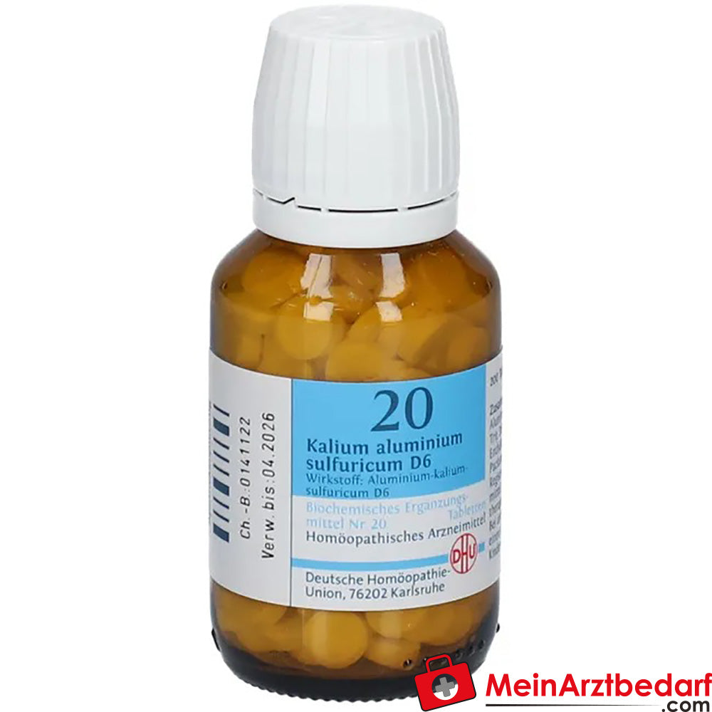 DHU Biochemie 20 Kalium aluminium sulfuricum D6.