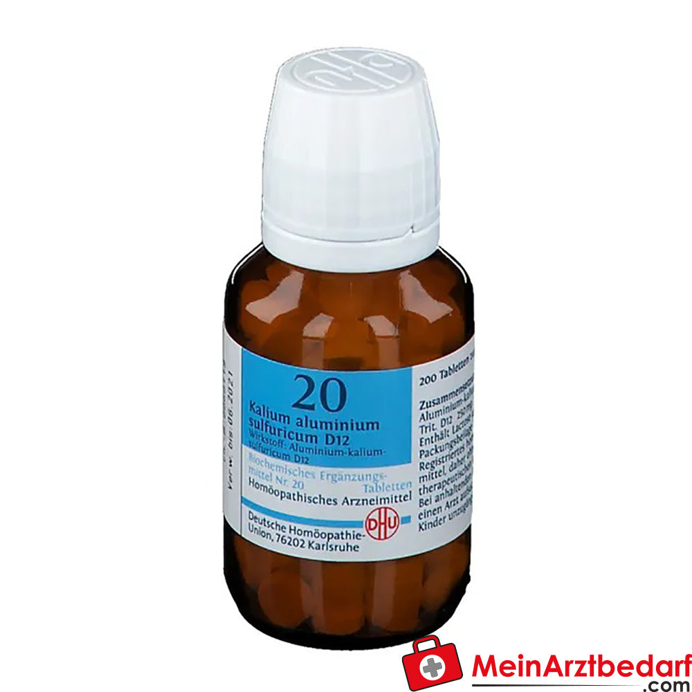 DHU Biochemie 20 Kalium aluminium sulfuricum D12.