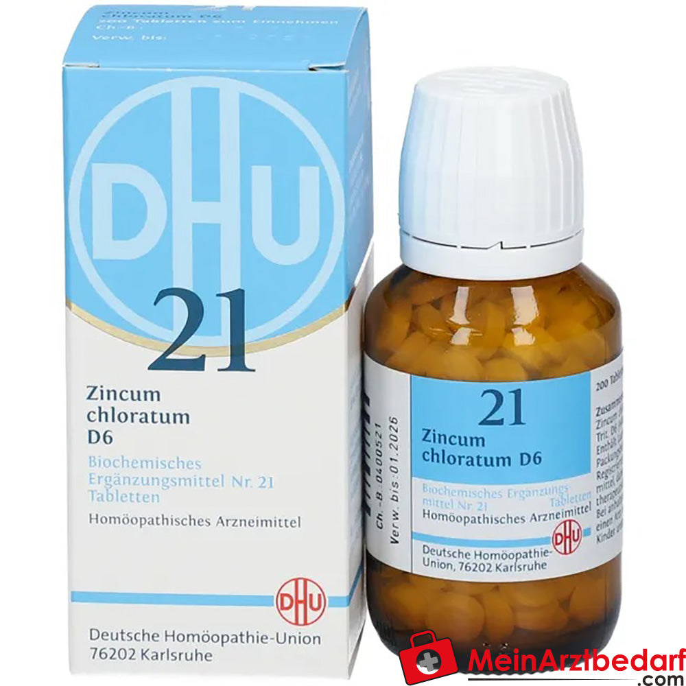 DHU Biochemie 21 Zincum chloratum D6.