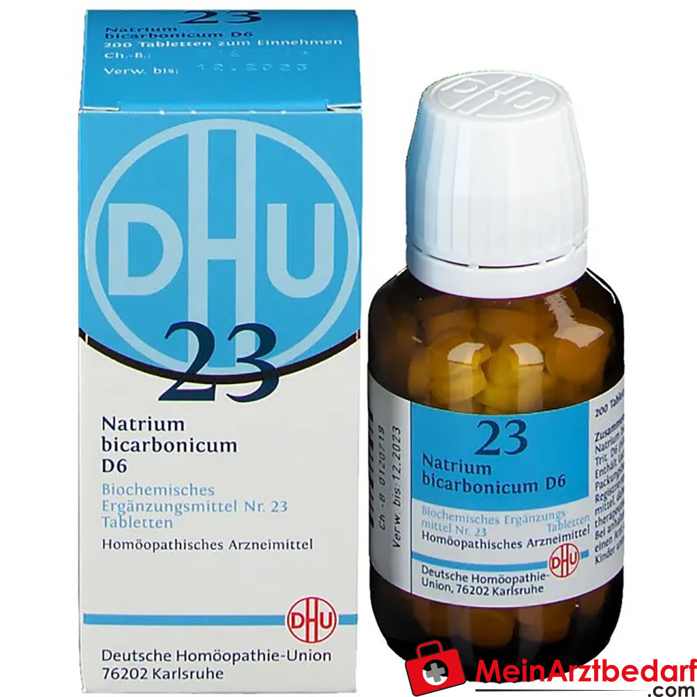 DHU Biochemie 23 Natrium bicarbonicum D6.