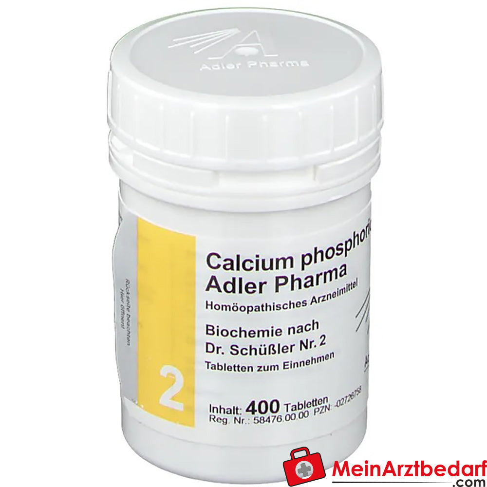 Adler Pharma Calcium phosphoricum D6 Biochemie nach Dr. Schüßler Nr. 2.
