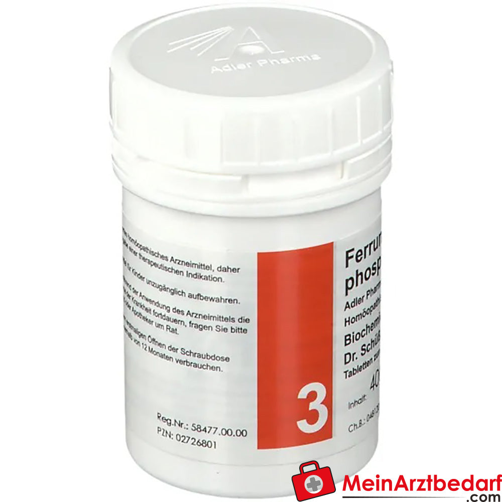 Adler Pharma Ferrum phosphoricum D12 Biochemie nach Dr. Schüßler Nr. 3.