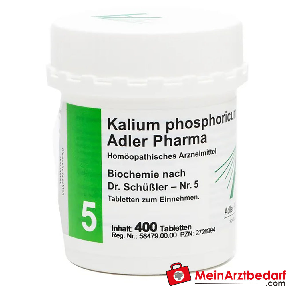 Adler Pharma Kalium phosphoricum D6 Biochemie nach Dr. Schüßler Nr. 5.