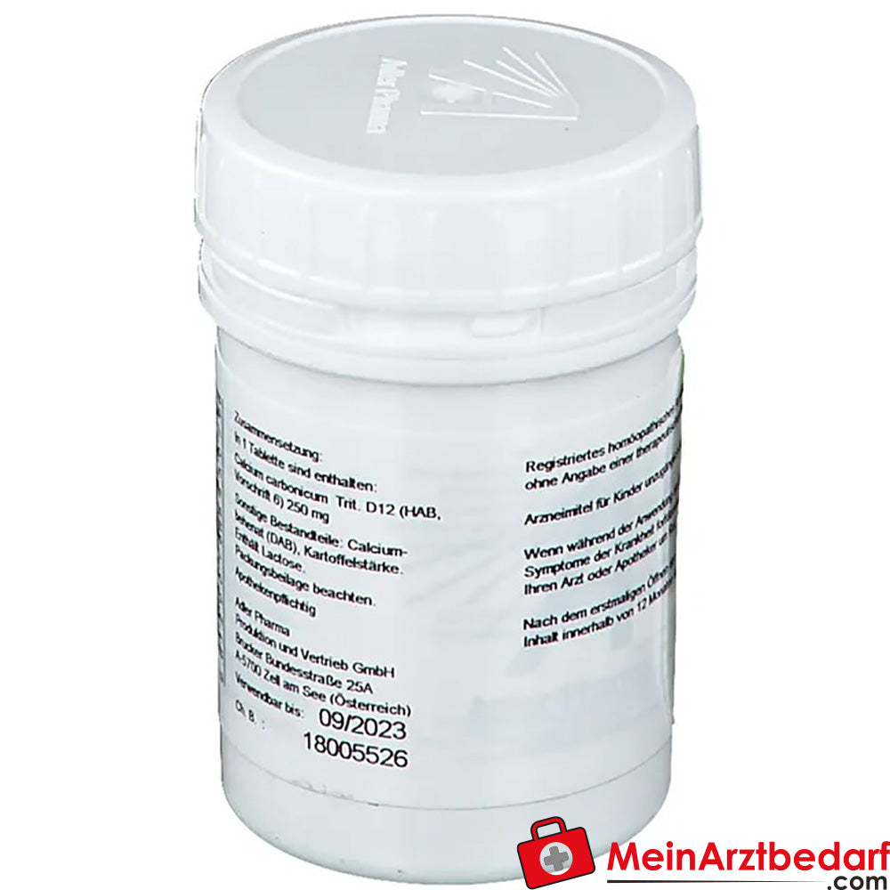 Adler Pharma Calcium carbonicum D12 Biochemie nach Dr. Schüßler Nr. 22.